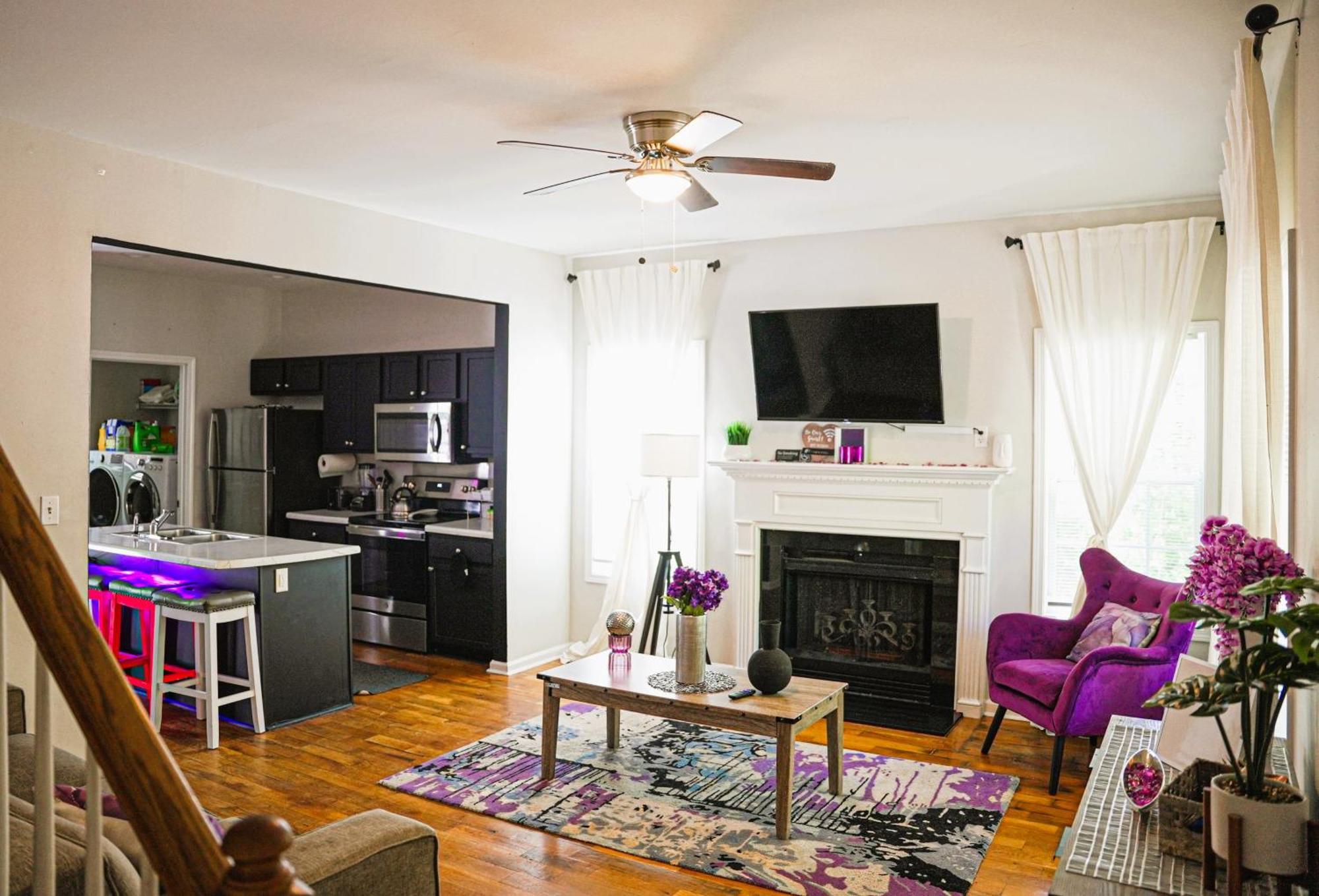 הוילה Stylish Cozi Abode Of אטלנטה מראה חיצוני תמונה